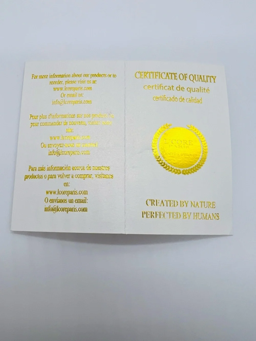 L’CORE Paris LAV'O Bio Thermal Mask - 1.7 oz. NIB